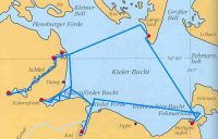 Unsere Route durch die Förden Unsere Route durch die Förden