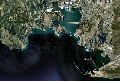 Cartagena aus Google-Earth-Perspektive !