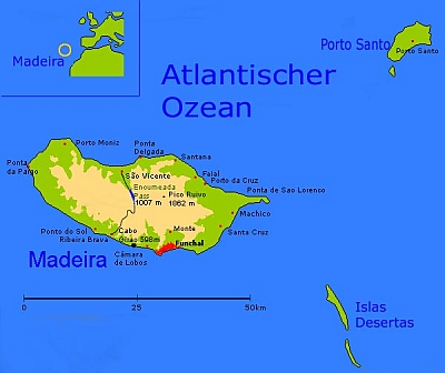 Die Inselgruppe um Madaira